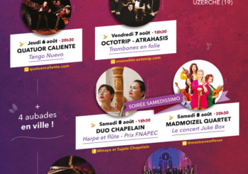 Festival de Musique à UZerche – MUZ&rsquo; : demandez le programme !